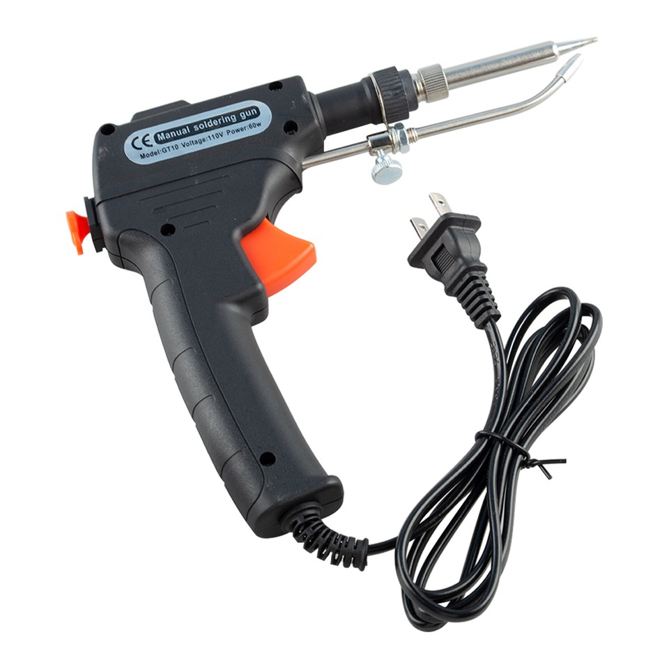 Soldering Gun Kit Auto Solder Feed HandHeld Soldering Iron Welding Gun