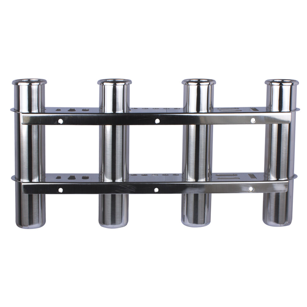 best flush mount rod holders for big game fishing Short Stack Vertical Holder 3 or 4 rod (with or w/o track mount) 3 rod w no track bracket / gray degree rotating rod holders are made of 316 stainless steel and a brass swiveling pipe clamp Flush Mount Fishing Rod Holders