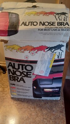 Custom WOLF  8401 Nose Auto Bra with Toyota LOGO 87 - 91 Toyota Camry Used