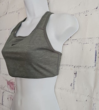 Nike Sports Bra Racerback Green Lined Medium Stretch
