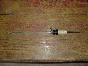 VINTAGE CELLO  CHROME END PIN SUPPORT ROD MARKED GERMANY  60s