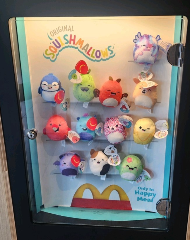 2025 McDonald's Squishmallows Happy Meal Plush Toys You Choose