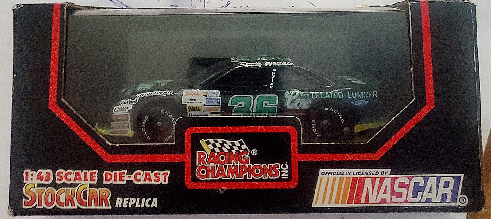 nascar stock car replica kenny wallace vintage