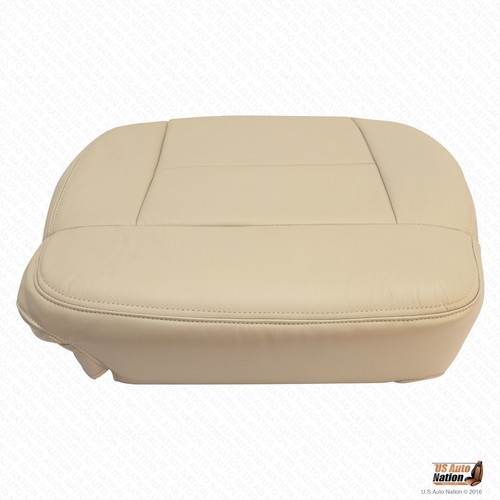 2004 Ford F150 Front Bottom Leather Seat Covers – Driver & Passenger – Light Parchment Tan – OEM Replacement By US Auto Seat Cover Inc - View #3