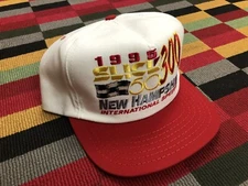 1995 Slick 50 300 New Hampshire Intl. Speedway Snapback NASCAR Hat Vintage USA