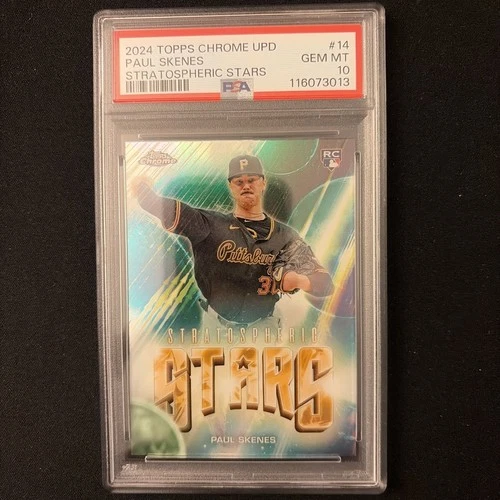 2024 Topps Chrome Update Paul Skenes Stratospheric Stars #SSC-14 PSA 10