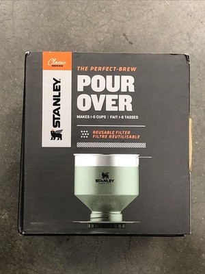 Stanley Classic Series Perfect Brew Pour Over-HAMMERTONE GREEN-NEW-FAST