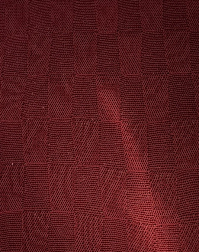 Handmade Quilt Crochet 60” X  56” Throw Cottage Granny Core - Image 2 of 4