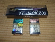 [VT-JACK 230] Comes with two hooks Fishing JP