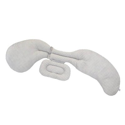Chicco Nursing Boppy Flexible Extended Length Total Body Pillow 3 Pieces Sand