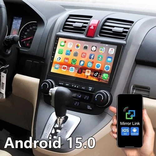 For 2007-2011 Honda CRV Android 15.0 Car Stereo Auto Radio GPS Navi WiFi BT 16GB