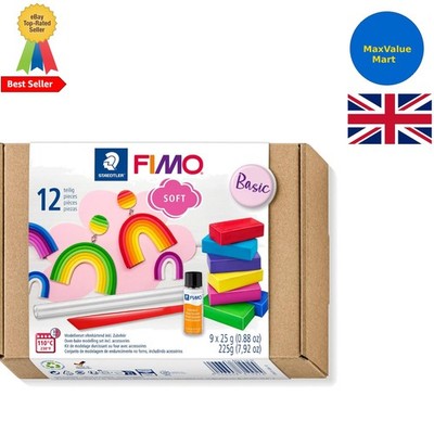Champion Your Craft mit FIMO Soft Ofen-Härtende Knete Kit - 9 Blöcke enthalten