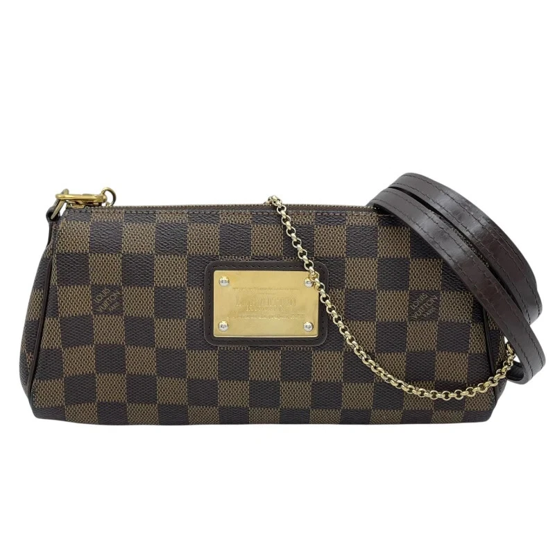Vuitton — LOUIS VUITTON Evelyne Brown Damier Shoulder Bag N55213 #OKB2977