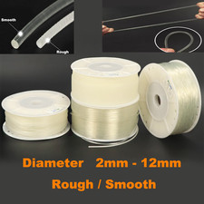 2mm-12mmSolid Round Belts Polyurethane Drive Belting Rough / Smooth