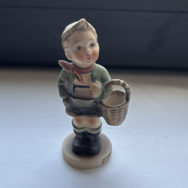 Goebel Hummel Porcelain “Village Boy” 51  3/0 Figurine M.J. Hummel 1976