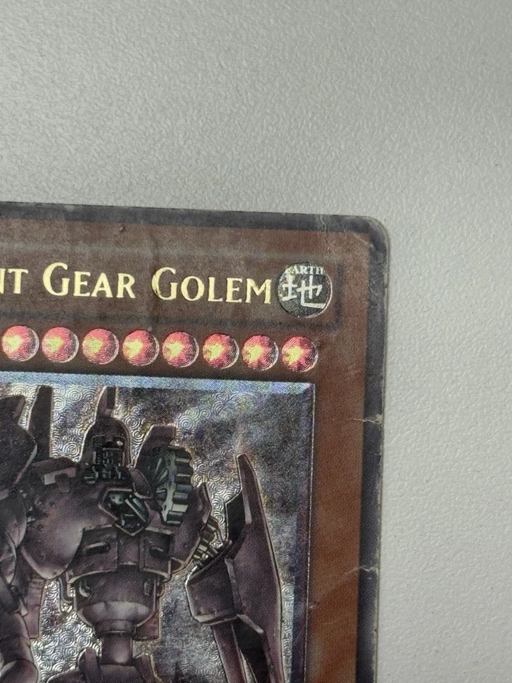 Ancient Gear Golem (UTR) TLM-EN006 The Lost Millennium-1ª Edición Dañado EURO Foto 2 de 4