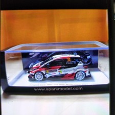 spark 1/43 Toyota Yaris WRC 2nd Monte Albacarlo 2017 Minicar