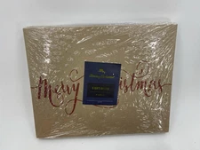 Tommy Bahama Gift Boxes "Merry Christmas" 15" x11"x2.5” 5 Box Set Natural New