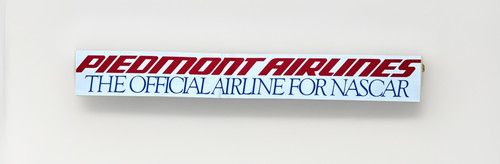 Vintage Piedmont Airlines NASCAR Racing Decal Official Airline Sticker 16" NOS