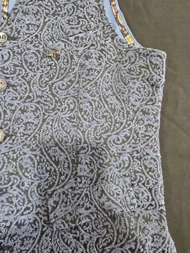 Garry's Earth Vest Handcrafted Made In Italy Size M Cod.34 image 7