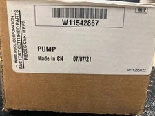 OEM Whirlpool Refrigerator Ice Maker Recirculation Pump W11542867