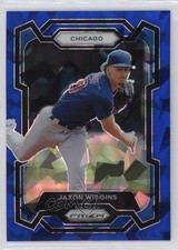 2024 Panini Prizm Blue Ice Prizm Jaxon Wiggins #223 11gl