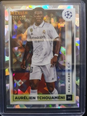 2022-23 Topps Merlin UCC Aurelien Tchouameni Silver Atomic /250