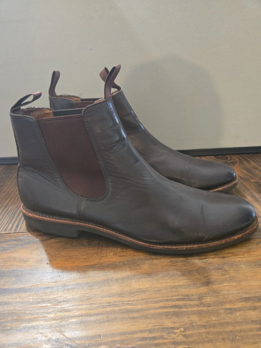J. Crew Men’s Genuine Leather Chelsea Boots‎ Black Size 11 Men main image 3