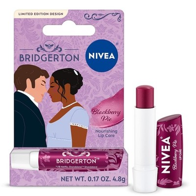 NIVEA Tea Lip Balm, Nourishing Lip Care, Bridgerton Limited Edition