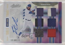 2020 Panini Absolute Spectrum Purple /25 Edwin Rios #TOT6-ER Rookie Auto RC