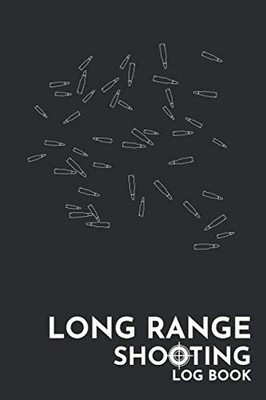 Shooting Log Book 6''x9'' 108 Pages Long Range Data & Target Diagrams