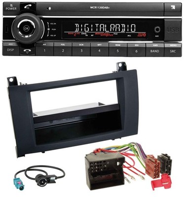 Kienzle Bluetooth MP3 USB DAB Autoradio für Mercedes SLK (R171, 2004-2011)