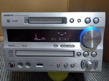 ONKYO FR-N9NX CD MD Recorder Amplifier Deck CD CD-R/RW MD MDLP 52 W silver