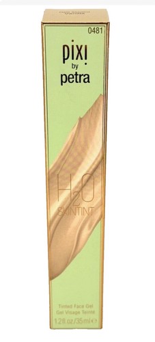 PIXI By Petra H20 SkinTint TINTED Moisturizer Face Gel VANILLA Clean Makeup NEW - Picture 2 of 4