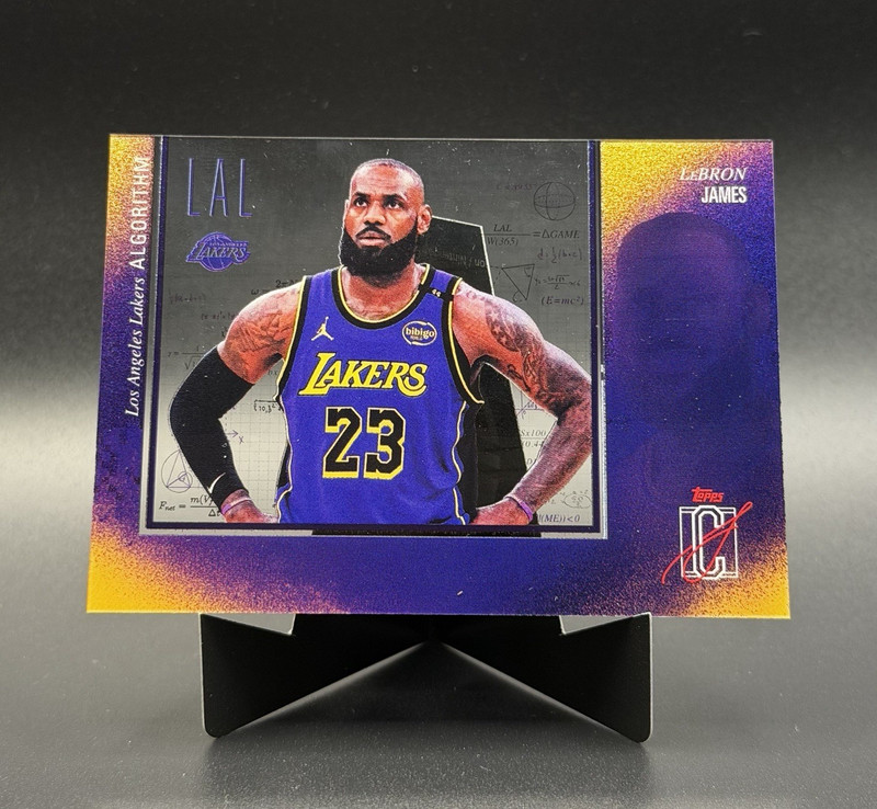 Topps 2026 Signature Class Lakers Algorhythm AL-12 LeBron James Lakers NM