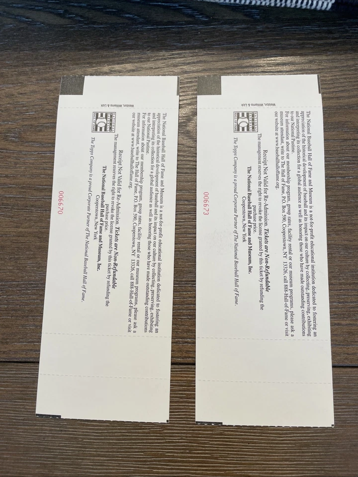 ROBERTO CLEMENTE PIRATES HALL OF FAME COMMEMORATIVE ADMISSION TICKET 12/31/98 - Image 3 of 4