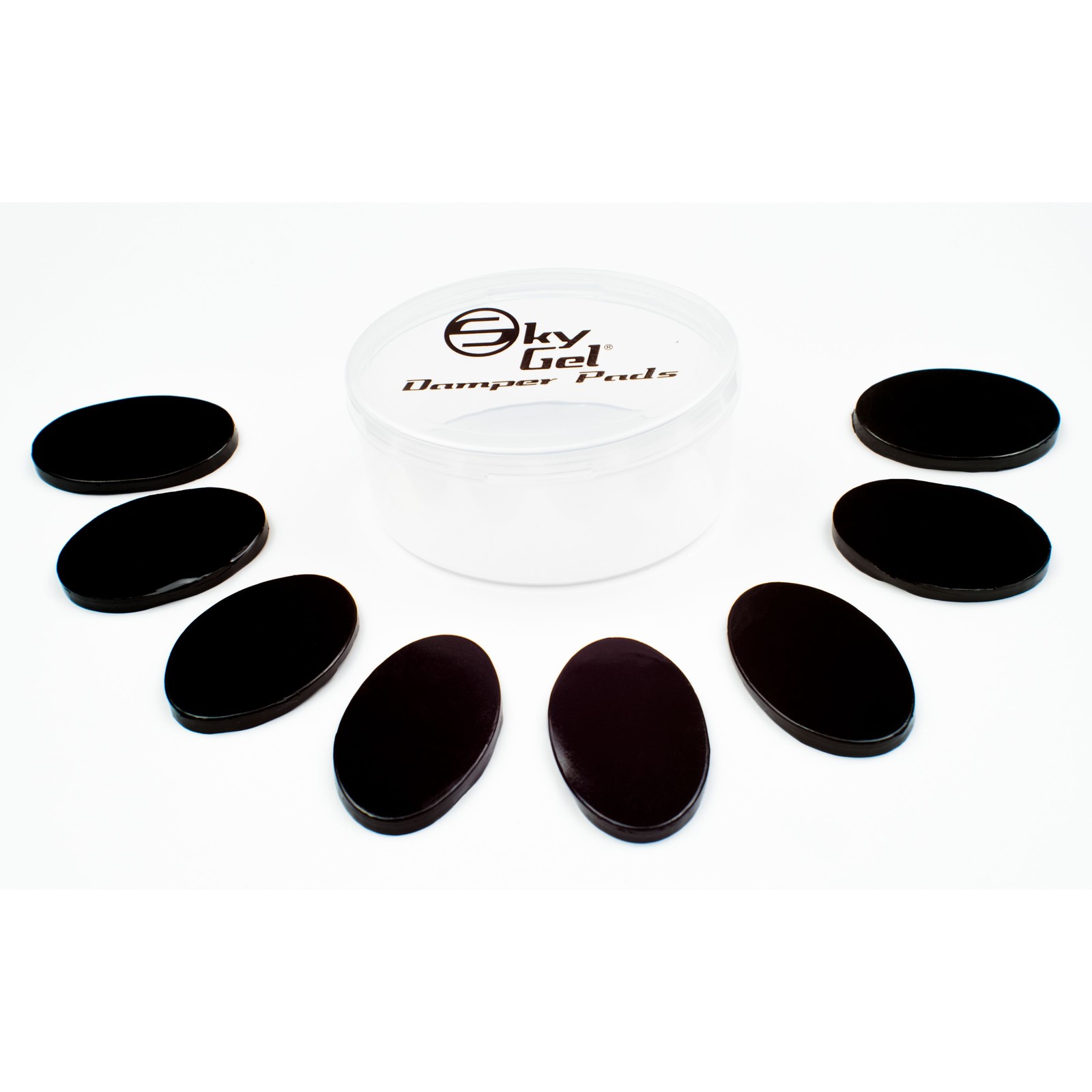 Амортизационные накладки SKYGEL из черного оникса - Zubehör для барабанов