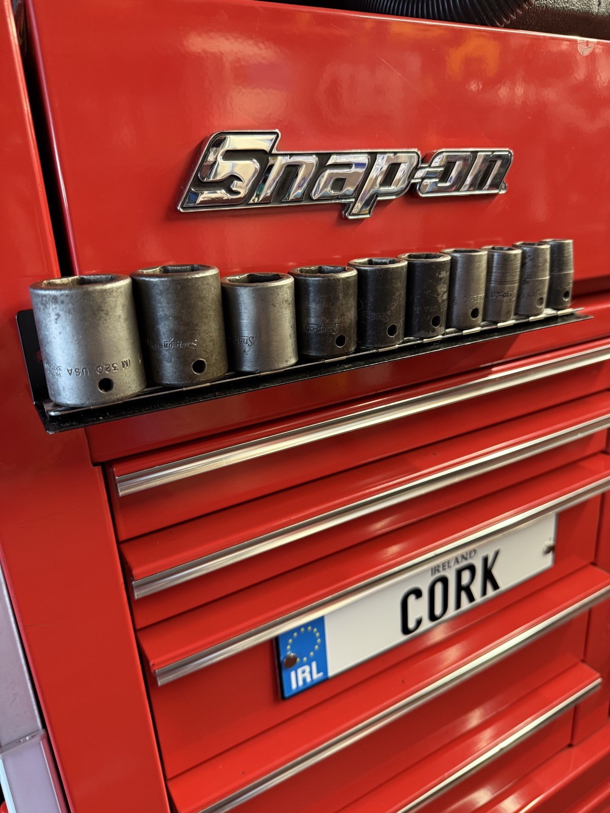 Snap On 1/2" Drive SAE Imperial Impact Sockets 7/16”-15/16”