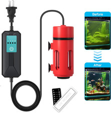 Mini 3W Aquarium Clean Light with Timer 360  Protective Algae Removal Light Fish