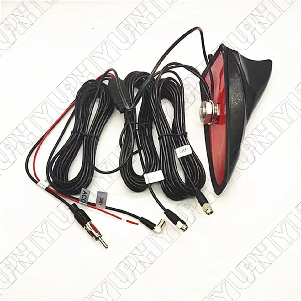 Roof Shark Fin Antenna DAB+GPS+FM+WIFI Stereo Radio Amplifier GLONASS - Image 4 of 4