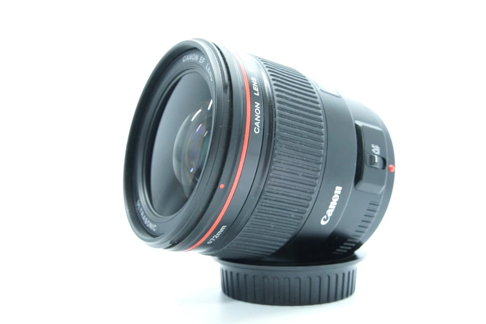 [Excelente COMO NUEVO con capucha + estuche] Lente principal de enfoque automático Canon EF 35 mm f1,4 L USM de JAPÓN Foto 2 de 4