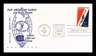 DR JIM STAMPS US COVER PAN AMERICAN GAMES CHICAGO AIR MAIL FDC COMPEX CHICAGO