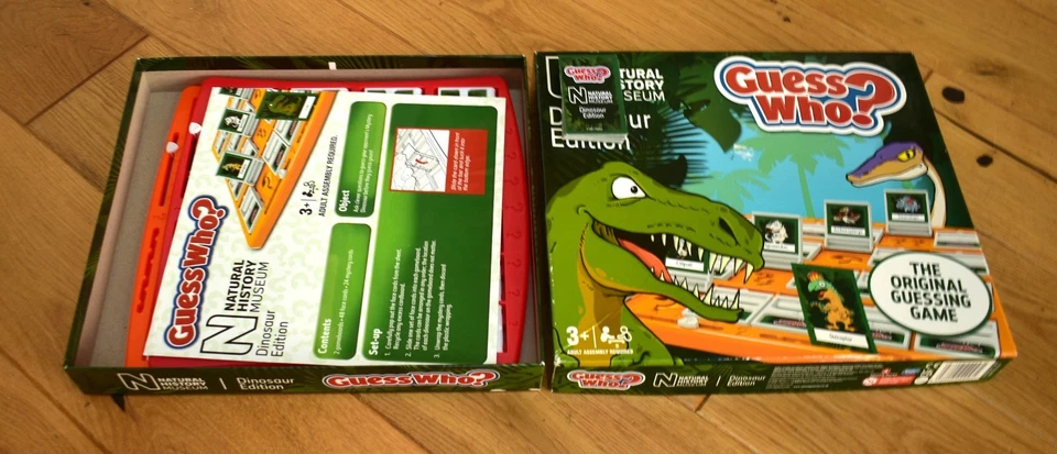 Guess Who Dinosaur Edition - Natural History Museum (Hasbro 2022), Complete - Image 3 of 4