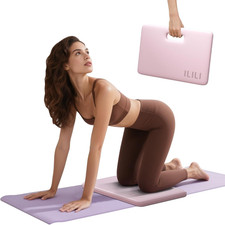 Yoga Knee Pad Foldable, TPE Soft Pad 24 17 0.5Inch Folding Size 17 12 1Inch fo
