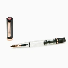 Twsbi Eco Smoke Rose Gold F Fine Point