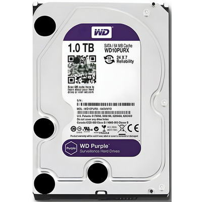 7 * 24-hour WD10PURX Western Data 3.5-inch 1T purple drive monitoring grade