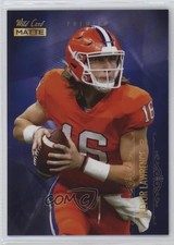 2021 Wild Card MATTE Chase Purple Trevor Lawrence #MBC-1 Rookie RC 1n5. rookie card picture