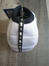 Classic Equine Dy No-Turn Bell Boot Small White Horse