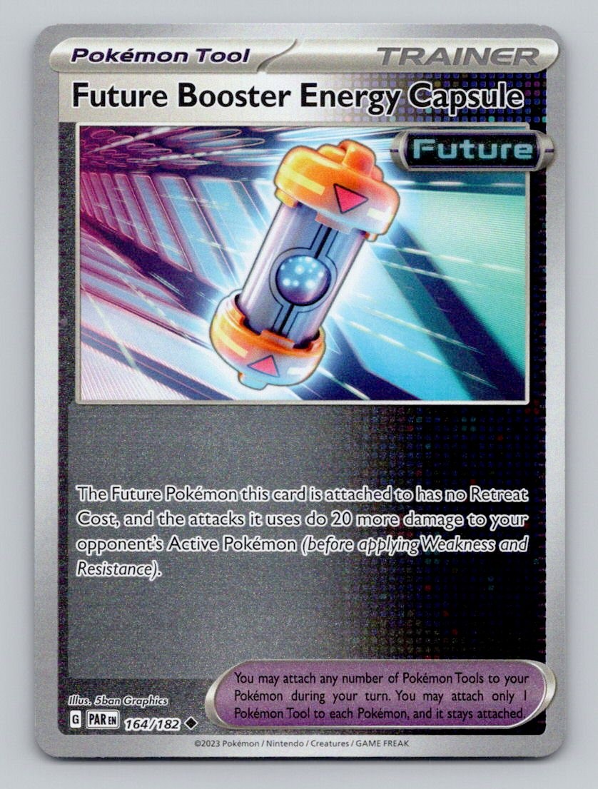 Future Booster Energy Capsule 164/182 Paradox Rift Pokemon Reverse Holo NM