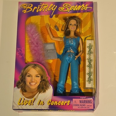 Britney spears Live! In Concert Doll, New in box.